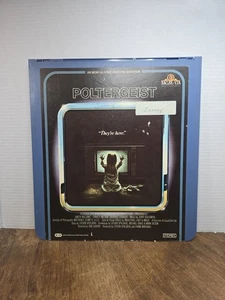 Poltergeist CED Videodisc Horror Cult Halloween Classic 1983 Untested, Read Desc - Picture 1 of 6