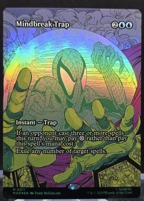 Mindbreak Trap #11 Marvel's Spider-Man Borderless Foil Mythic - Image 1 of 2