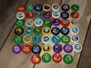 Menge 46 Vintage Lego Technic Throwbot Wurfscheiben Scheiben Bionicle - Bild 1 von 13