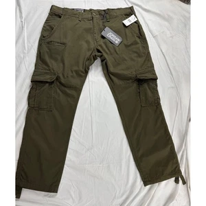Jordan Craig Men's Cargo Pants Army Green Style 5656M Size 40x32 New With Tags - Picture 1 of 6