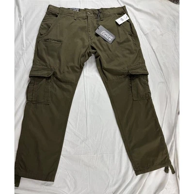 Pantalones cargo Jordan Craig para hombre verde militar estilo 5656M talla 40x32 nuevos con etiquetas Foto 1 de 4