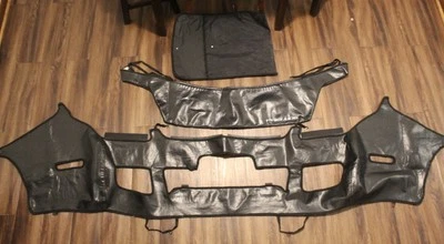 RARE !! 97-01 HONDA PRELUDE OEM FULL NOSE MASK HOOD BUMPER BRA  - Image 1 of 4