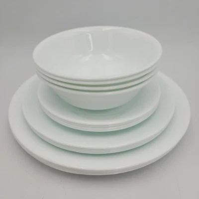 Corelle Winter Frost White 16-Piece Dinnerware Mixed Lot Service For 4 - Image 1 of 4