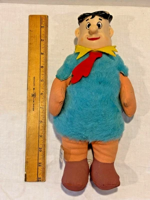 Peluche vintage * FRED FLINTSTONE * 12 pulgadas * 1962 * Completo * Los Picapiedra * Foto 1 de 4