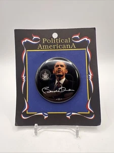 Prendedor Político Inauguración Barack Obama De Colección NUEVO En Paquete Original - Imagen 1 de 3