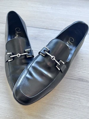 Cole Haan Men’s Dress Shoes Size 8 1/2 Silver Buckle Detail - Image 1 of 4