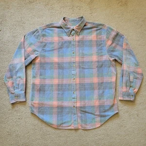 The Territory Ahead Multicolor Thin Corduroy Button Up Shirt XXL Ribbed Knit - Picture 1 of 6