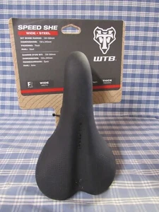 WTB Speed She Wide Steel Black Saddle (Brand New) FAST FREE SHIPPING. - Picture 1 of 10