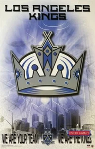 Los Angeles Kings Vintage Hockey Poster 22 x 34.5 - Picture 1 of 5