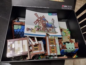 MOC LEGO Creator Expert Medieval Town Windmill Bricks Blocks Custom Original - Picture 1 of 2