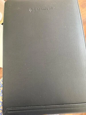 HP Spectre Leather Laptop Sleeve, Black 15'.6'' - Image 1 of 2