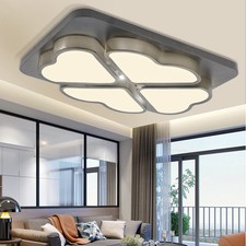 84W Warmweiß LED Deckenleuchte Deckenlampe Modern Panel Wohnzimmer Leuchte