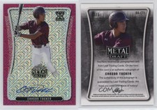 2020 Leaf Metal Draft Pink Mojo /5 Carson Tucker #BA-CT1 Auto
