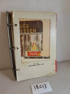 Rare Coke Coca-Cola Salesman Book Signs Coolers Displays Guide Advertising 18c13 - Picture 1 of 24
