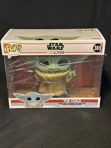 Funko Pop #369 - The Child Baby Yoda, Grogu - The Mandalorian 10" Super-Sized - Picture 1 of 3