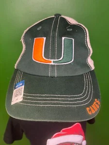 NCAA Miami Hurricanes Mesh Snapback Hat/Cap OSFM - Picture 1 of 6