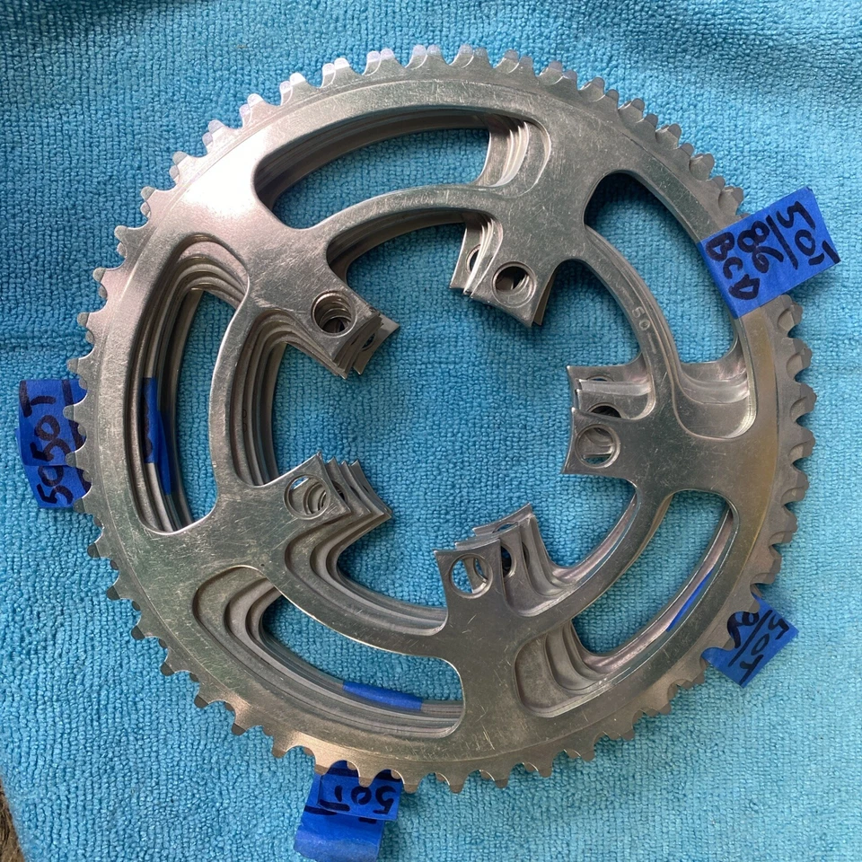 50 Tooth Aluminum Alloy 86bcd Non-branded Vintage Chainring  - Image 1 of 1