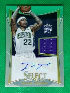Isaiah Thomas 2012-13 Panini Select #267 Rookie Autograph Jersey SN /399 - Kings