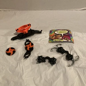 Vintage Ninja Stretch Fetch Armstrong Throwing Star Accessory Lot 1994 - Picture 1 of 6