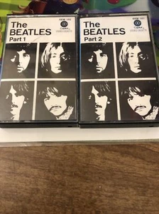 The Beatles - Part I and 2 (2 Tape Cassettes - 4XW 160 & 4XW 161 - Picture 1 of 3