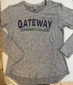 Gateway Community College Lions NCAA Ladies Shirt Lightweight Sweatshirt (XL) - Picture 1 of 2