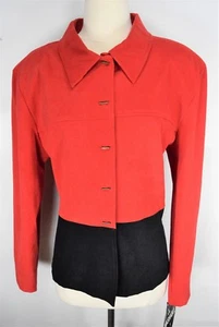 R&K Originals Damengröße 18 schwarz rot Wildleder formell schlüsselfertig Shirt Cosplay - Bild 1 von 12