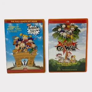 Rugrats DVD Movie Bundle - Rugrats in Paris & Rugrats Go Wild - Region 4, PAL - Picture 1 of 9