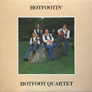 Hotfoot Quartet ‎– Hotfootin' 1987 Bluegrass Album Lp Vinyl Butler Records - Picture 1 of 2