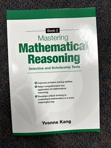 Mastering Mathematical Reasoning Selective and Scholarship Tests Book 2 - Picture 1 of 13