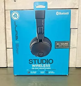 JLab Audio Studio Wireless On-Ear Headphones - Black, New! - Picture 1 of 4