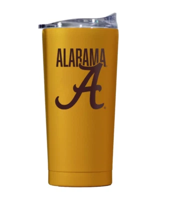 Alabama Crimson Tide Huddle 20 oz. Copo em pó marrom - Imagem 1 de 4
