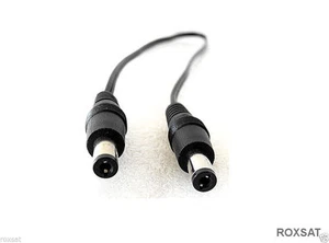 4 of CCTV 2.1mm DC Power plug cord Male to Male Adapter 1FT ROXSAT DCMM21-4X - Picture 1 of 2