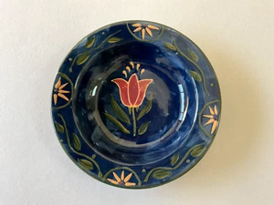 Certified International Savannah Susan Winget SOUP BOWL Blue Flowers 8 1/2" D - Picture 1 of 4