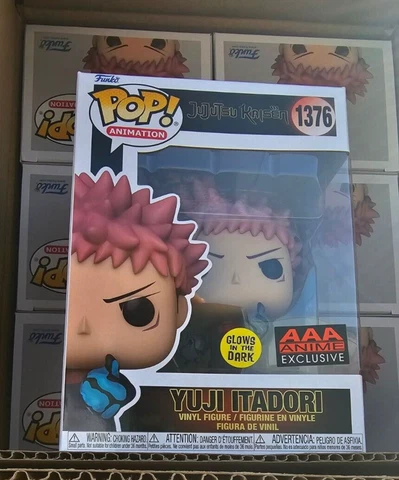 Funko Pop Jujutsu Kaisen Yuji Itadori Divergent Fist Figure AAA Anime Exclusive Cover