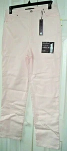 Ladies Denim Jeans Gloria Vanderbilt Size 18 Average Rose Pink - Picture 1 of 2