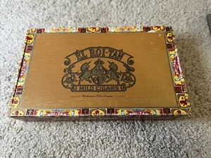 Vintage EL ROI-TAN Mild Cigars Fresh Panetelas The Cigar That Breathes empty box - Picture 1 of 17