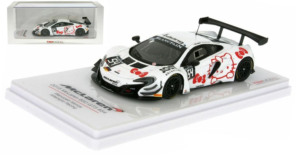Truescale McLaren 650 GT3 #54 'Attempto Racing' Blancpain Monza 2015 escala 1/43 - Imagem 1 de 2