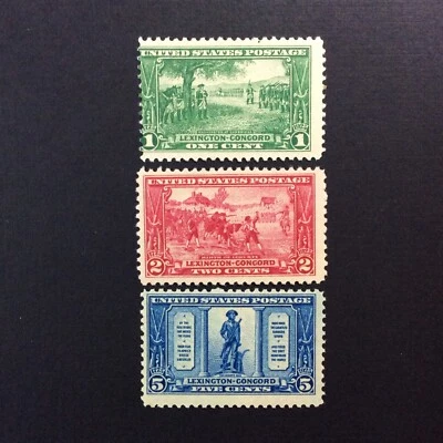 BroadviewStamps USA #617-18 MLH #619 MNH.  F-VF. - Image 1 of 2