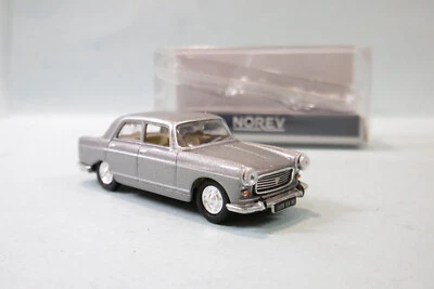 Norev - PEUGEOT 404 1968 gris métallisé réf. 474449 Neuf NBO HO 1/87 - Photo 1/3