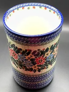 Unikat M. Starzyk Polish Pottery Utensil Holder Ceramika Artstyczna 2727 NEW - Picture 1 of 7