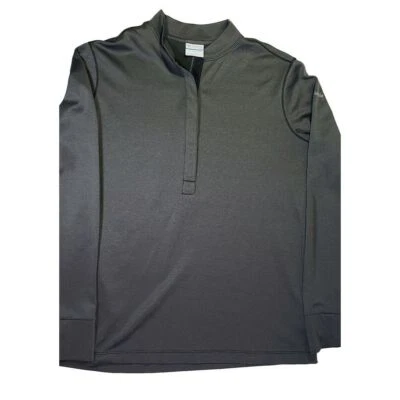 Pullover gris de poliéster a presión Columbia 1/2 para hombre XL 40x26 nuevo sin etiquetas Foto 1 de 4