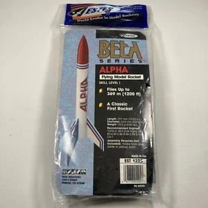 Estes Alpha Beta 1225 Vintage Model Rocket! Made In USA. - Picture 1 of 7