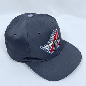 Vintage Logo 7 Anaheim Angels MLB Baseball Cap Hat One Size Fits All Snapback - Picture 1 of 9