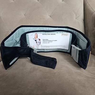 Shiaon Portabebés Recién Nacido a Niño Pequeño Portabebés Ajustable Eslinga Envoltura Foto 1 de 4