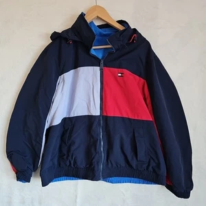 Chaqueta con Capucha Reversible Tommy Hilfiger Para Hombre Talla XXLarge XXl  - Imagen 1 de 16