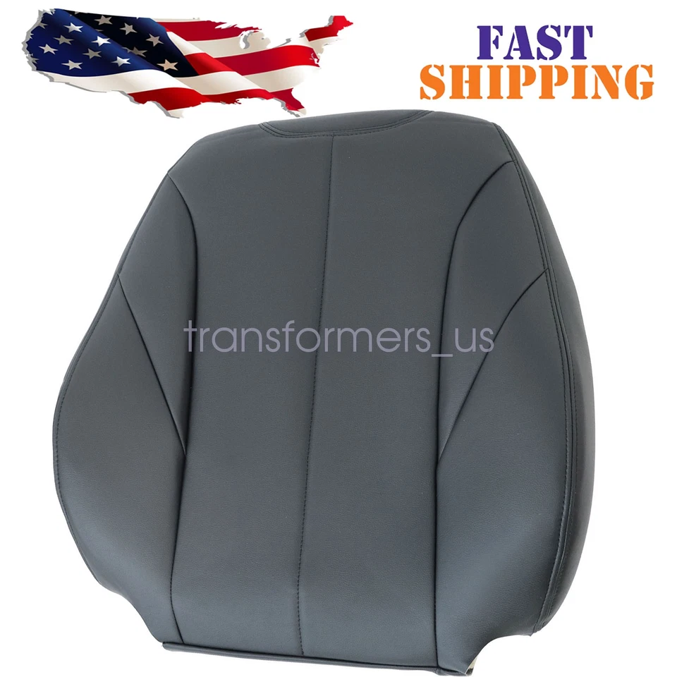 Compatível com 2012-2018 BMW F30 328d xDrive Driver Top capa de assento de substituição preta nova - Imagem 1 de 4