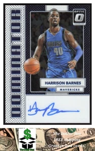 Donruss Optic Dominator Signatures #/49 #36 2017-18 Harrison Barnes Mavericks - Imagen 1 de 2