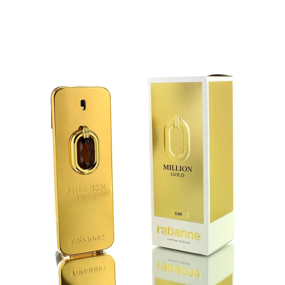 Paco Rabanne Hombres Million Gold Elixir EDP Spray 3.4 OZ Fragancias 33469644933 Foto 1 de 1