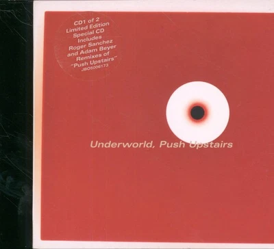 UNDERWORLD Push Upstairs CD 3 Track CD Single In Gatefold Kartenhülle. Hat Infos - Bild 1 von 2