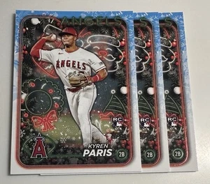 Kyren Paris Lot 3 Rookie Cards Holiday Variation - Bild 1 von 1